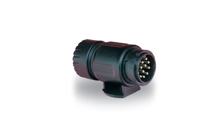 Zástrčka PVC 13 pólová 12V