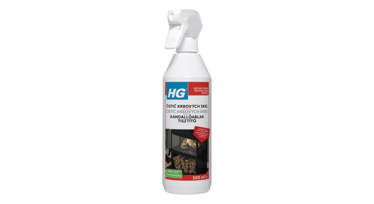 HG 431 Čistič skleněných dvířek krbů a kamen 0,5 l