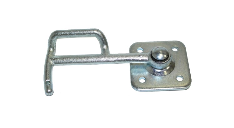 UZP030 Uzávěr bočnic pákový pravý 140 mm