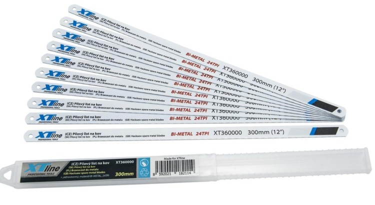 XTLINE XT360000 Ruční pilový list HSS-Co Bi-hardness