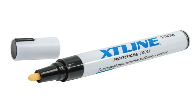 XTLINE XT13336 Značkovač permanentní kuličkový - olejový, černý