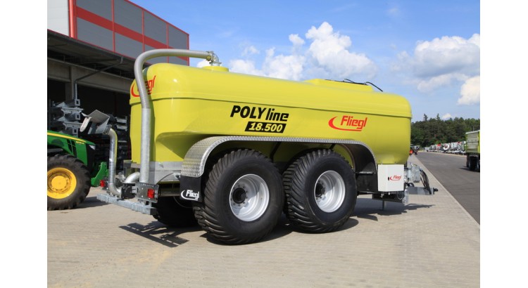 Fliegl POLY Line jednonápravové provedení