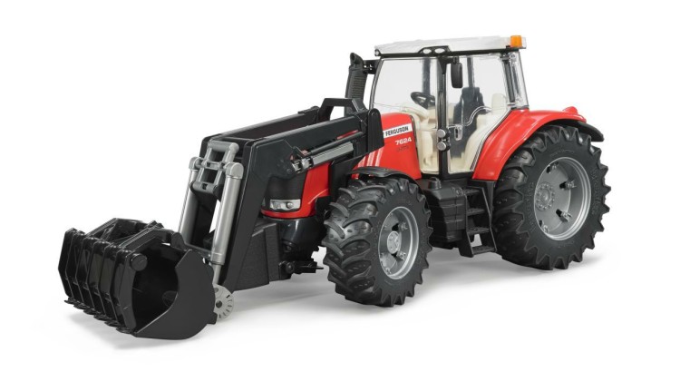 Traktor Massey Ferguson 7624 s nakladačem Bruder 03047
