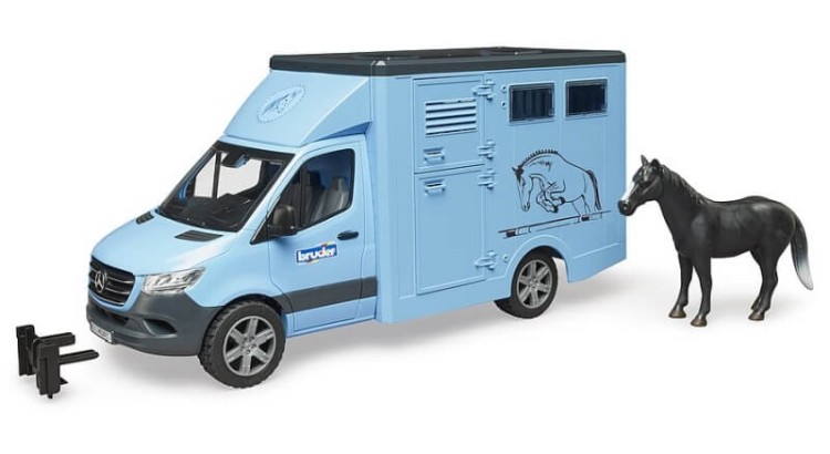 Bruder 02674 MB Sprinter přeprava koní