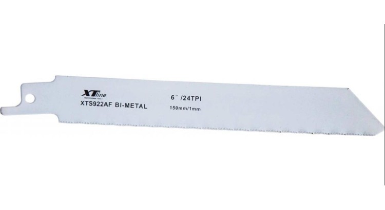XTLINE XTS922AF Pilový list mečový HSS Bimetal 152x19x0,9mm 1bal 5ks