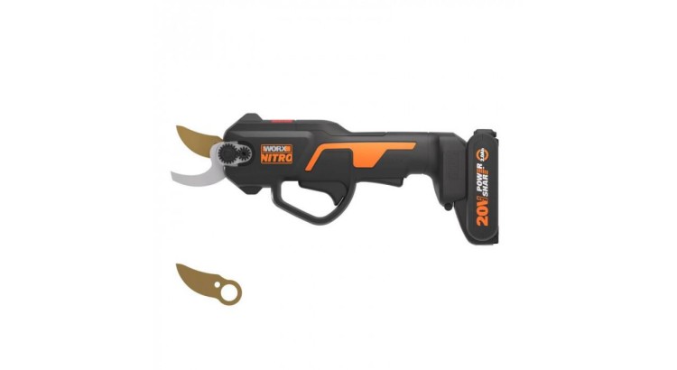WORX WG330E Aku nůžky na větve 20V, 1x2Ah - Powershare