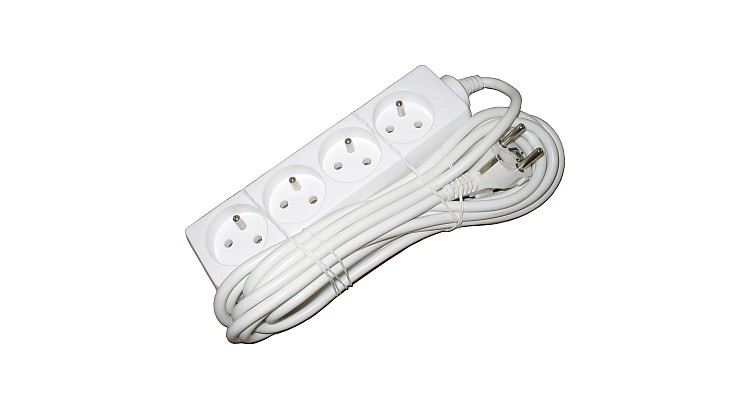 Emos P0415 Prodlužovák 4 zásuvky 5 m ~250 V/10 A