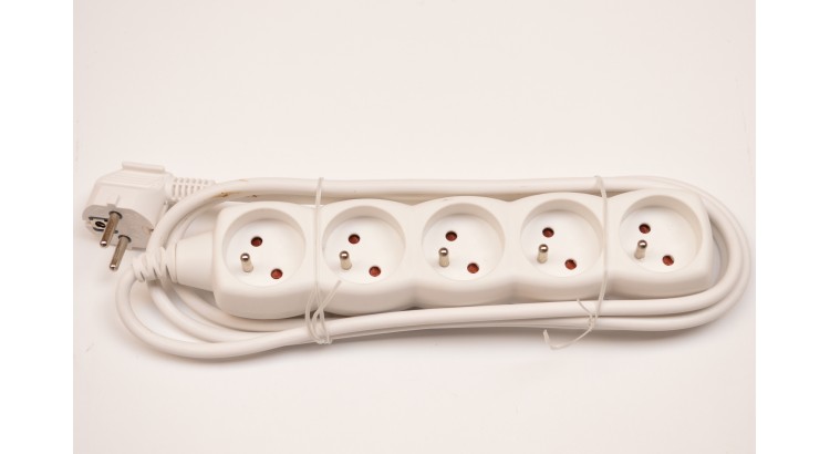 Emos P0512 Prodlužovák 5 zásuvek 2 m ~250 V/10 A