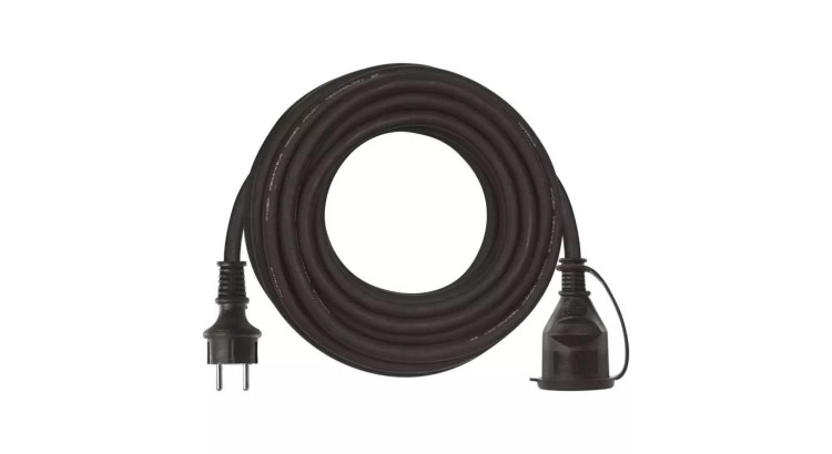 Emos P01710R Venkovní prodlužovací kabel 10 m/1 zásuvka/guma-neopren/230 V