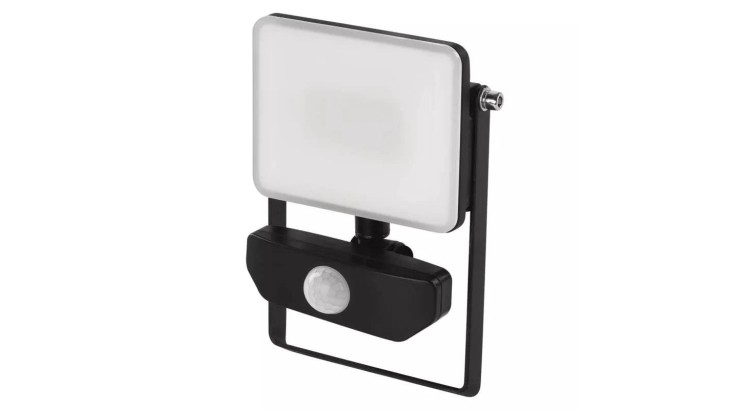 Emos ZS2910 LED reflektor ILIO s pohybovým čidlem, 10,5 W, černý, neutrální bílá