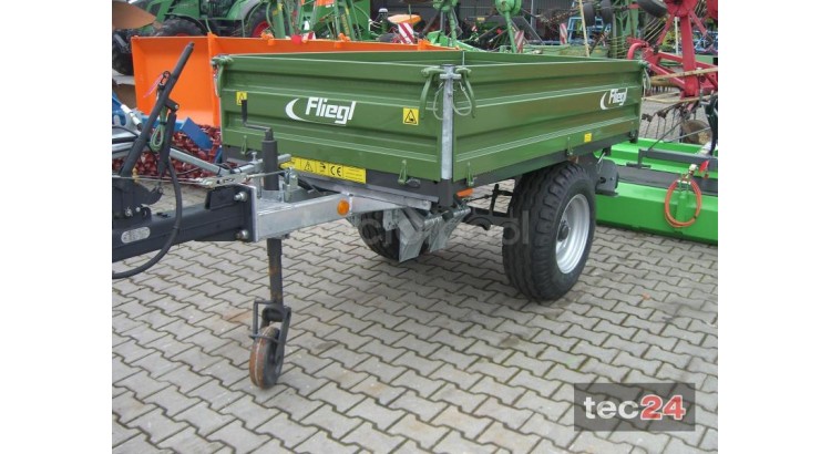 Fliegl třístranné sklápěče jednonápravové provedení