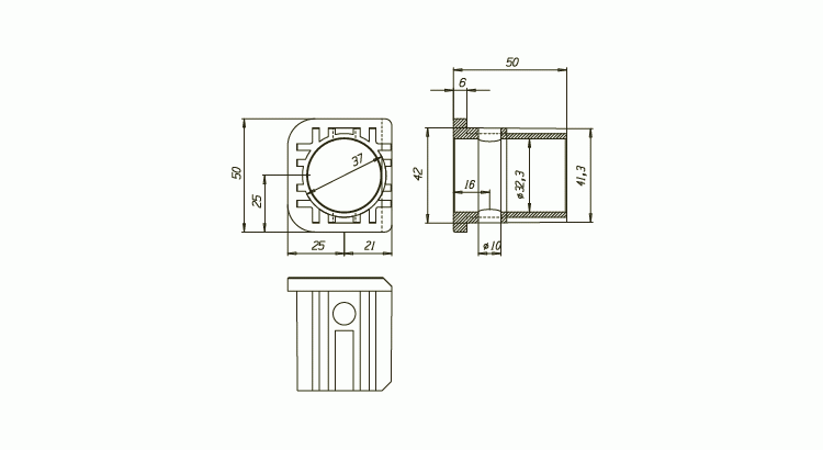 Pouzdro ramene TOP - plast (624.039)