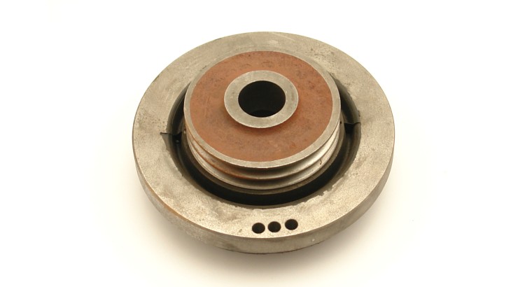 Tlumič torzních kmitů 6V - řemenice 2+1 pr. 42mm