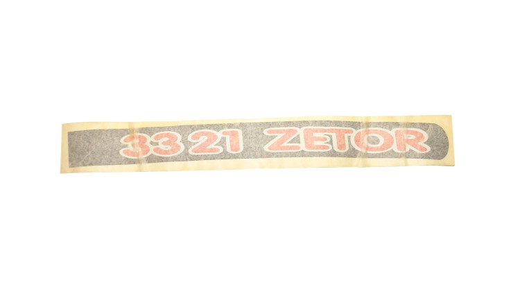 Zetor 53.802.034 Nápis pravý 3321