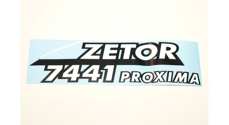 Zetor 54.802.012 Nápis Z7441 levý