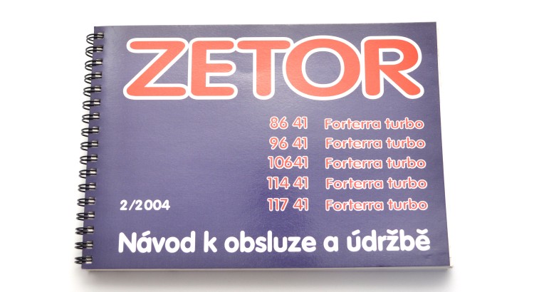 Návod k obsluze a údržbě Z Forterra  8641-11741 2/2004 222212397