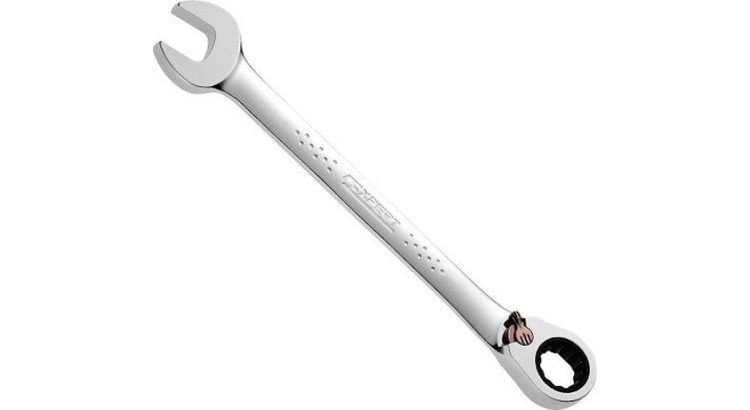 TONA EXPERT E117372 Ráčnový klíč 24 mm s přepínací páčkou