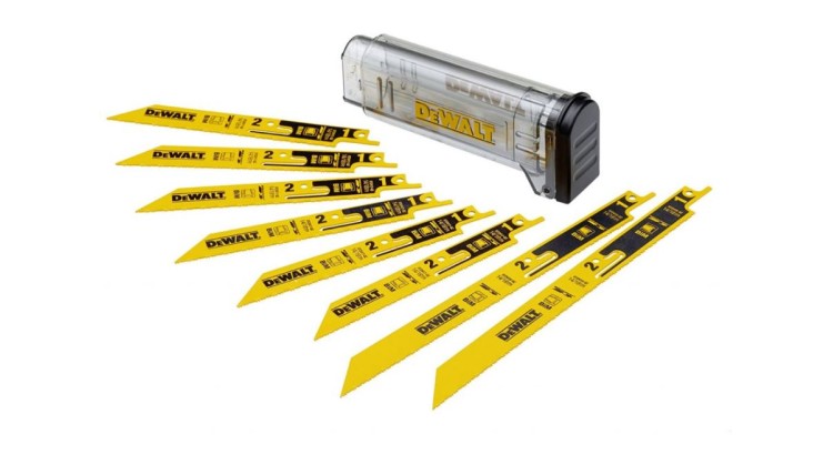 DEWALT DT2446 8 dílná sada odlamovacích plátů na kov