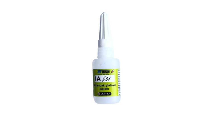 Lepidlo IA501/20 vteřinové na kov 20g Kyanakryl