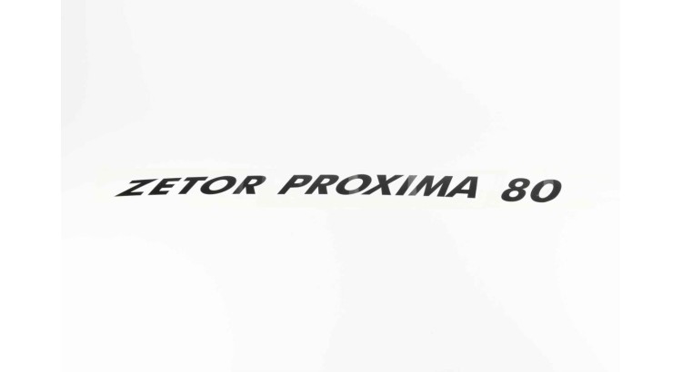 Nápis Zetor Proxima 80 levý 65802113