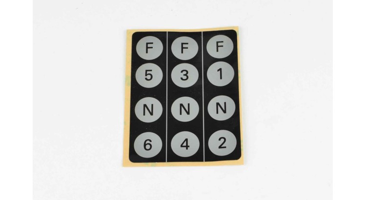 Štítek 1-6  P F 19419916