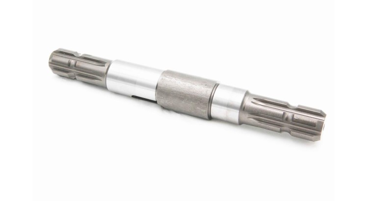 Hřídel převodovky L=330mm 6dr a 6dr na 540ot