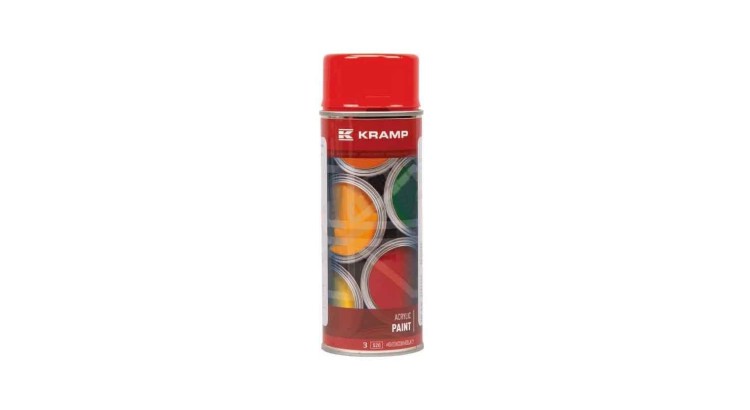 Barva červená spray 400ml RAL3020
