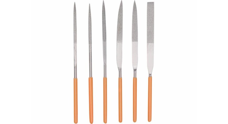 Extol 8803806 Pilníky diamantové jehlové, sada 6ks, 160mm
