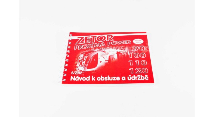 Zetor 222.212.481 / 222.212.593 Návod k obsluze Z Proxima Power-CZ 222212593
