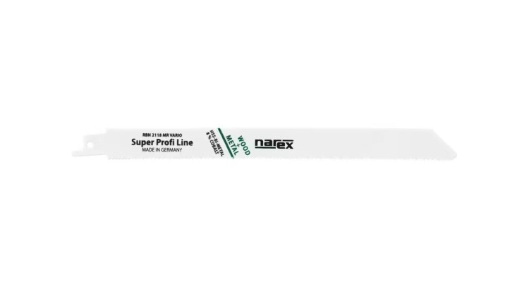 NAREX 65405882 Pilový list do ocasky RBN 2118 MR VARIO WOOD/METALL 230mm (2ks)