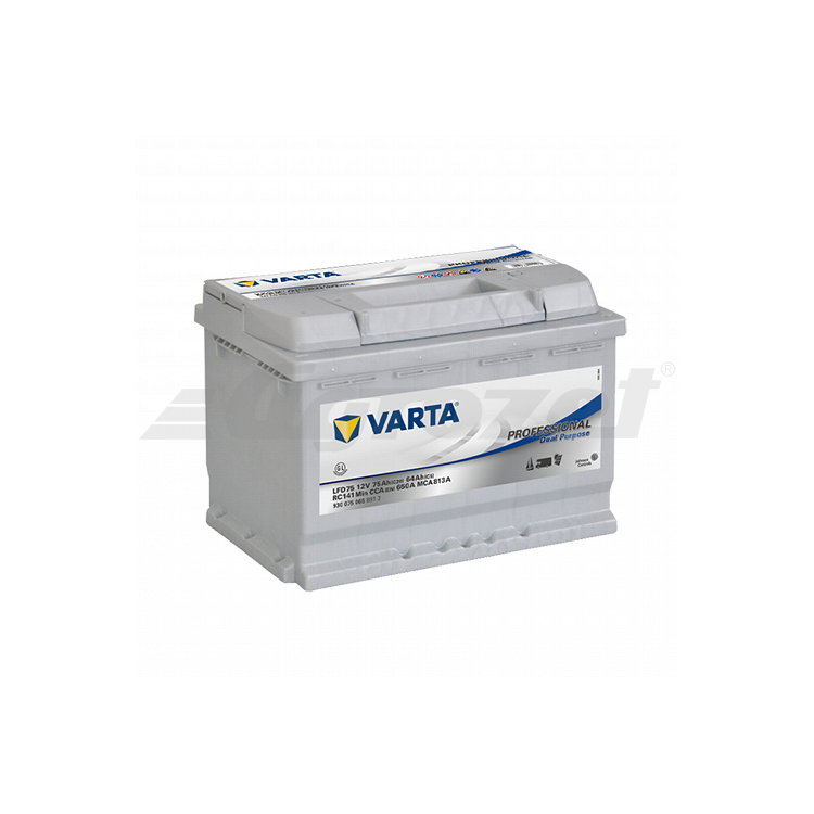 Baterie Varta  Professional DC 12V/75Ah