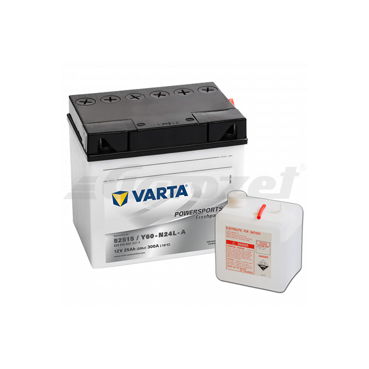 Baterie VARTA MT MOTO 12V/24Ah 220A(12V/25Ah)