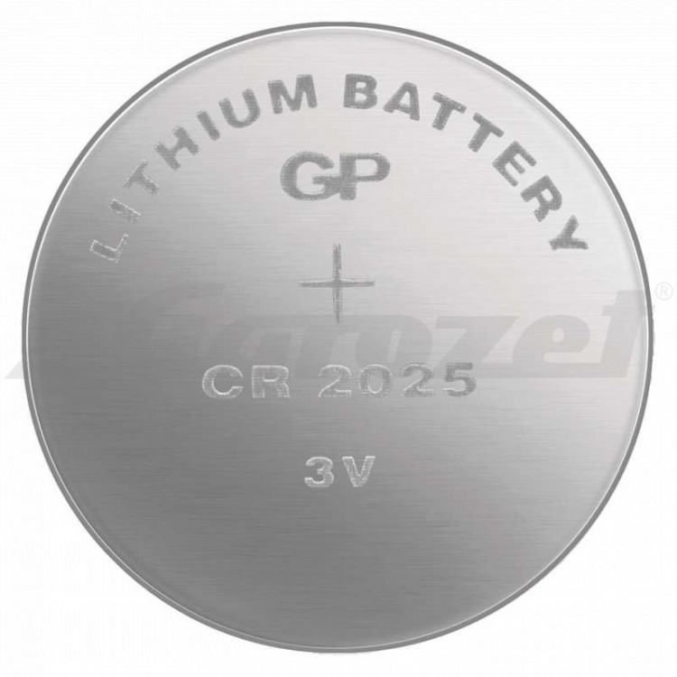 Baterie lithiová knoflíková 3V  GP CR2025 1ks