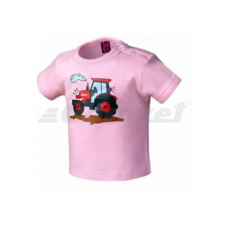 Tričko Zetor dětské růžové