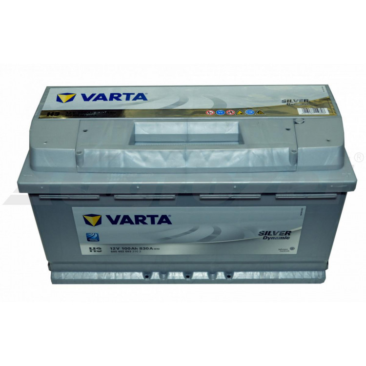 Baterie Varta SILVER 12V/100 Ah/830 A