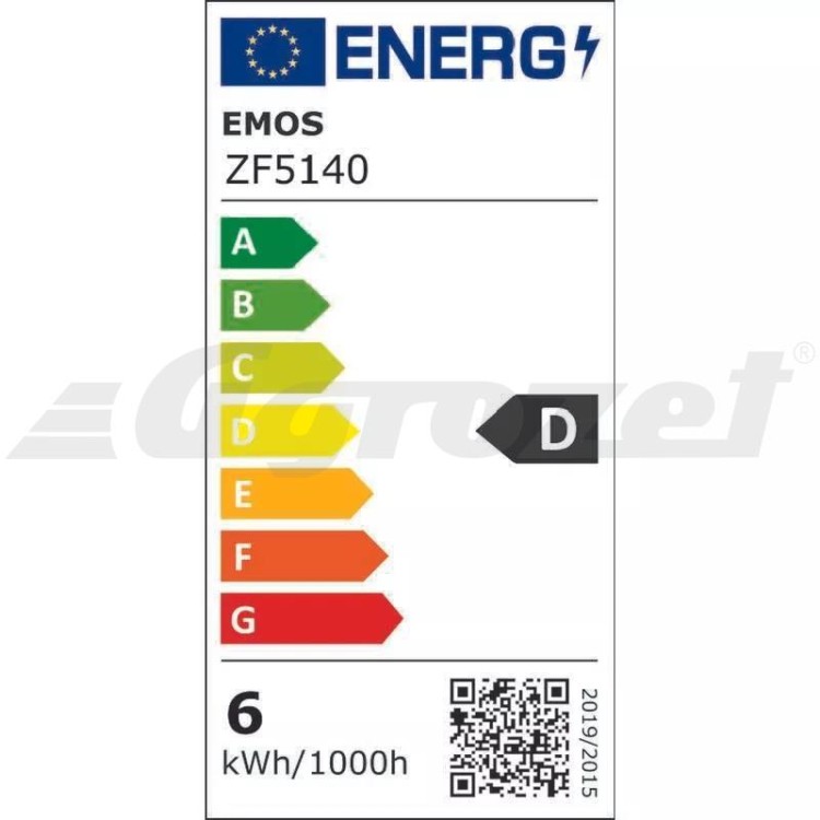 Emos ZF5140 Žárovka Filament LED A60 5,9W E27 teplá bílá