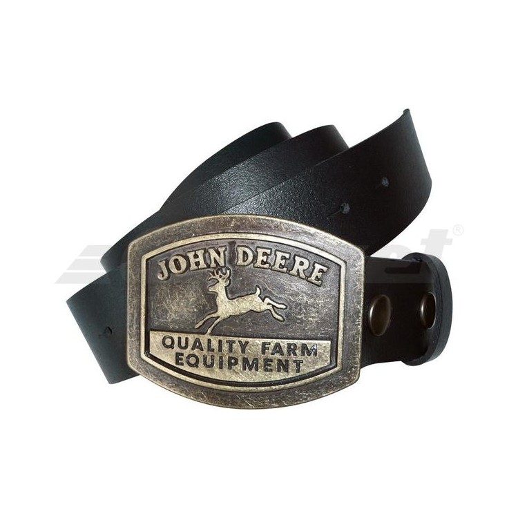 Pásek kožený John Deere