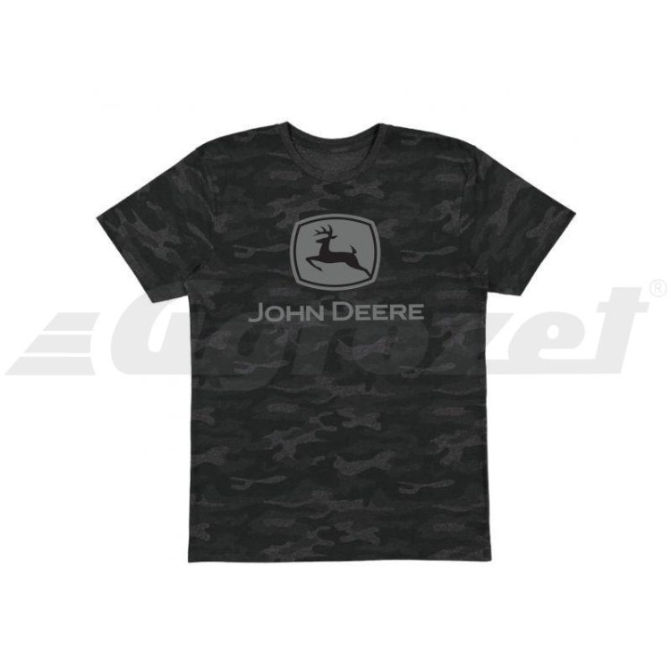 Tričko chlapecké maskáčové John Deere