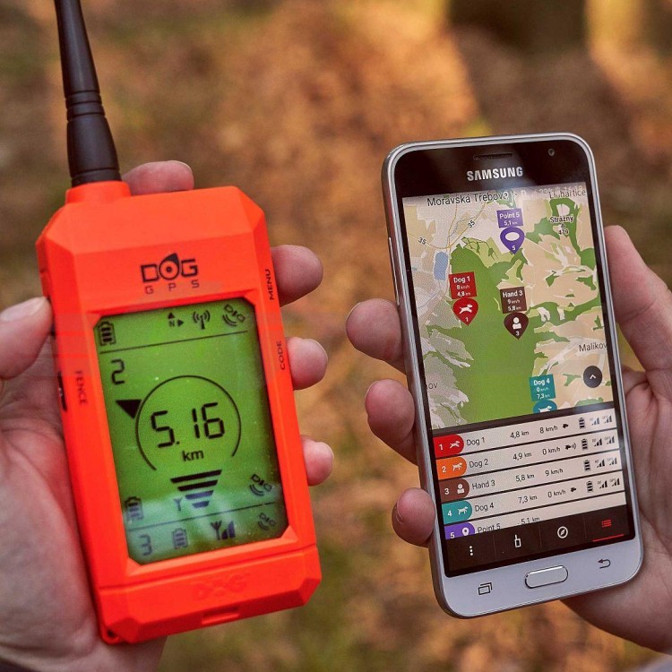 Vyhledávací zařízení se zvukovým lokátorem pro psy DOG GPS X30B