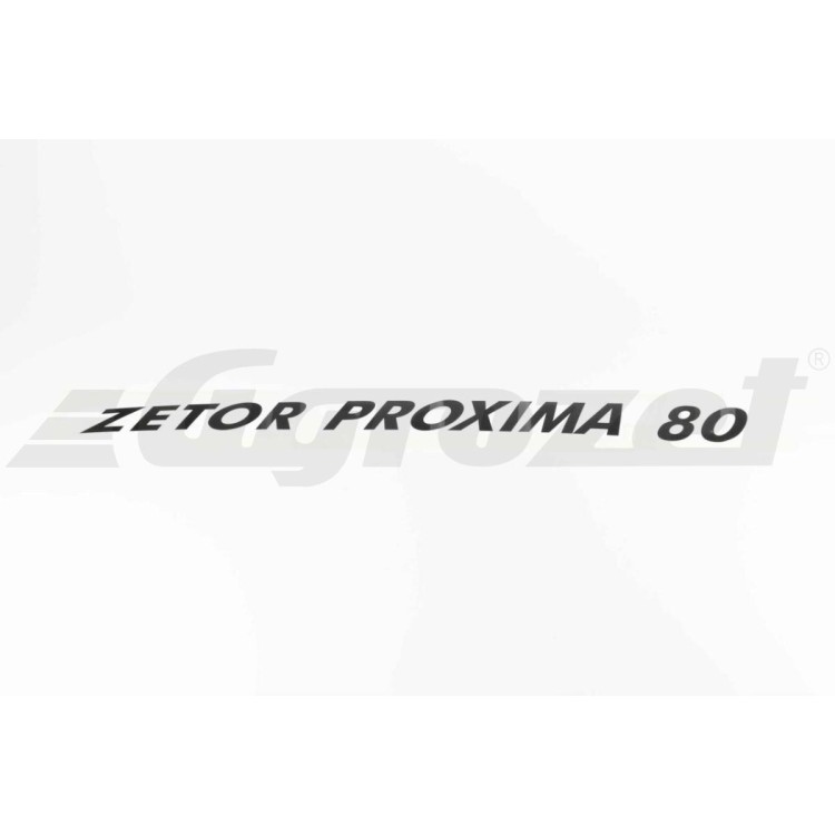Nápis Zetor Proxima 80 levý 65802113