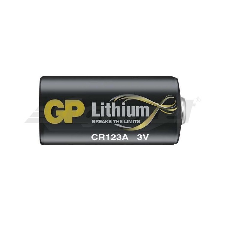 Foto lithiová baterie GP CR123A, 1 ks v blistru