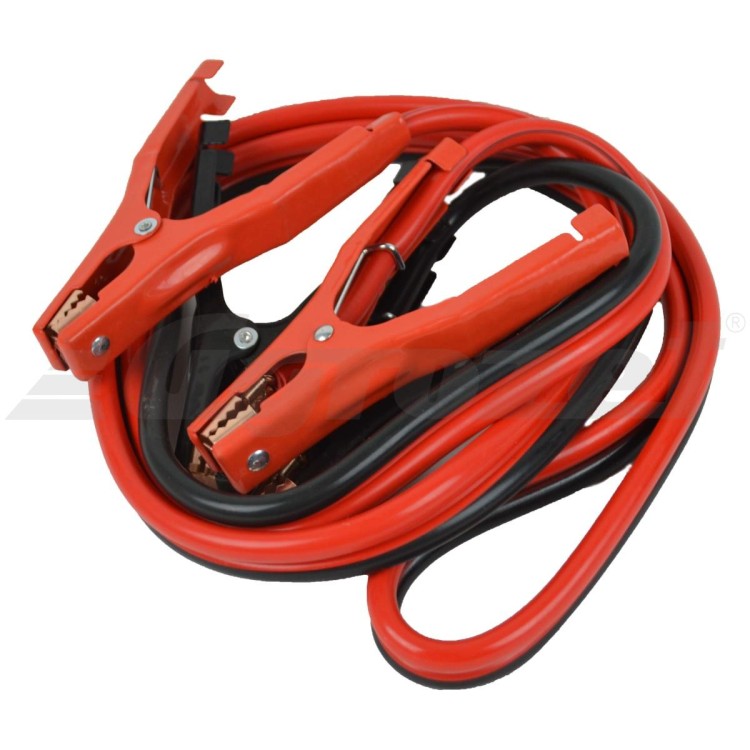 Kabel startovací na osobní automobily max. 600A; 2,5 m;16 mm2 (kleště+kleště)