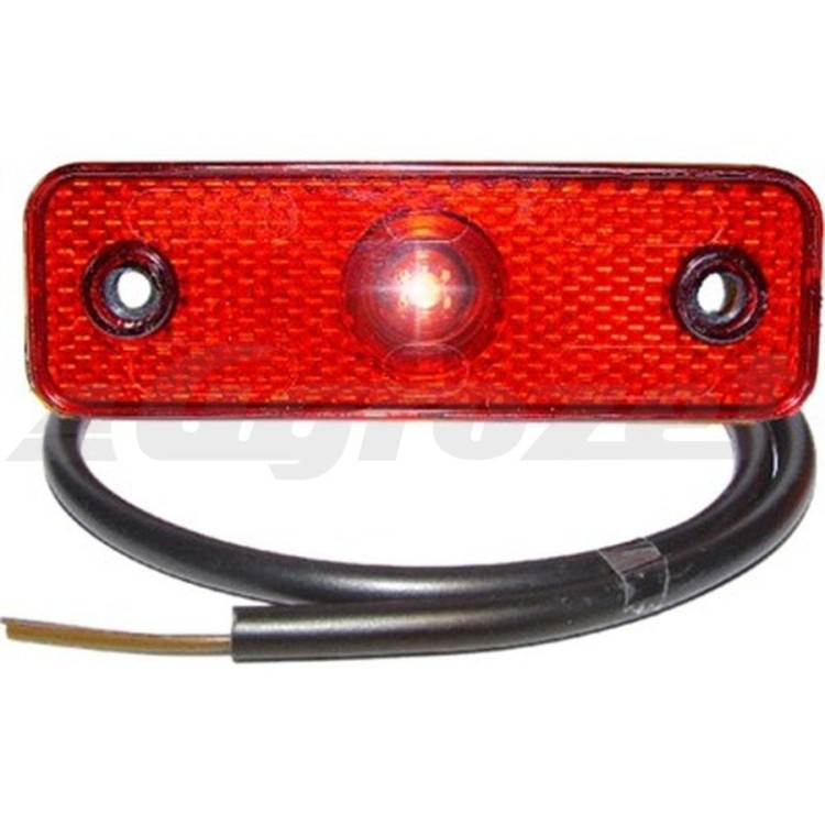 Svítilna obrysová červená LED