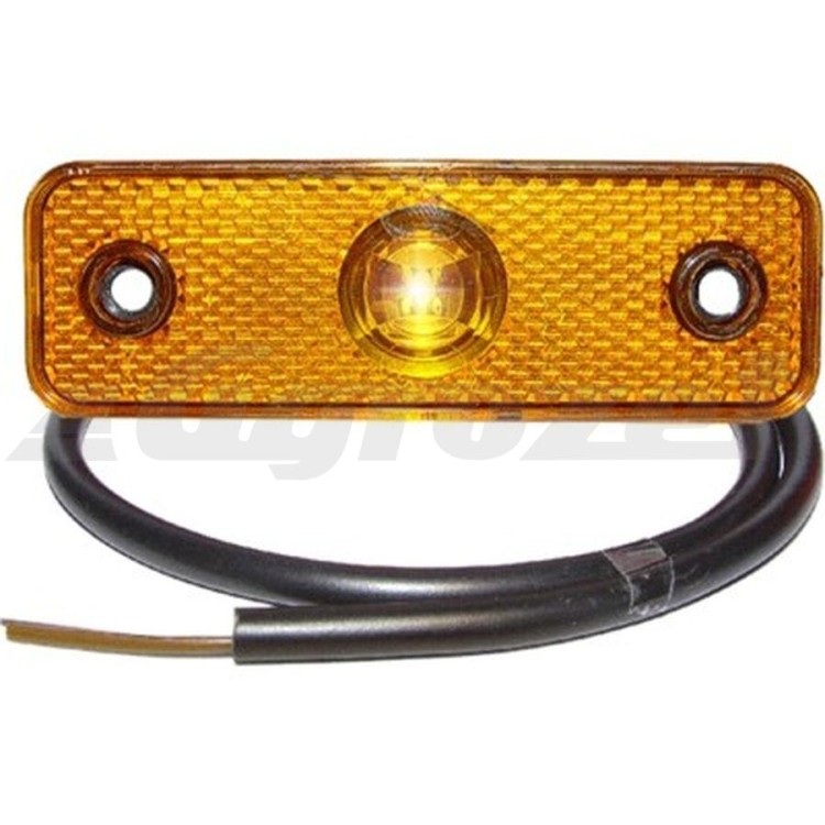 Svítilna boční vymezovací žlutá LED 24V
