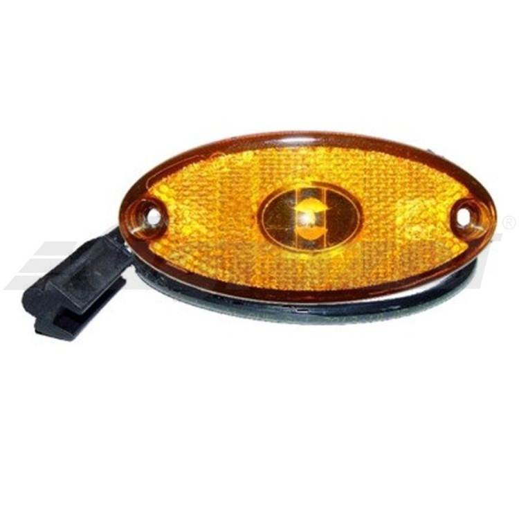 Svítilna boční vymezovací oranžová LED 24V FLATPOINT II