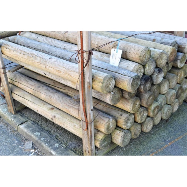 Kůl ohradníkový dřevěný impregnovaný 100x1800 mm
