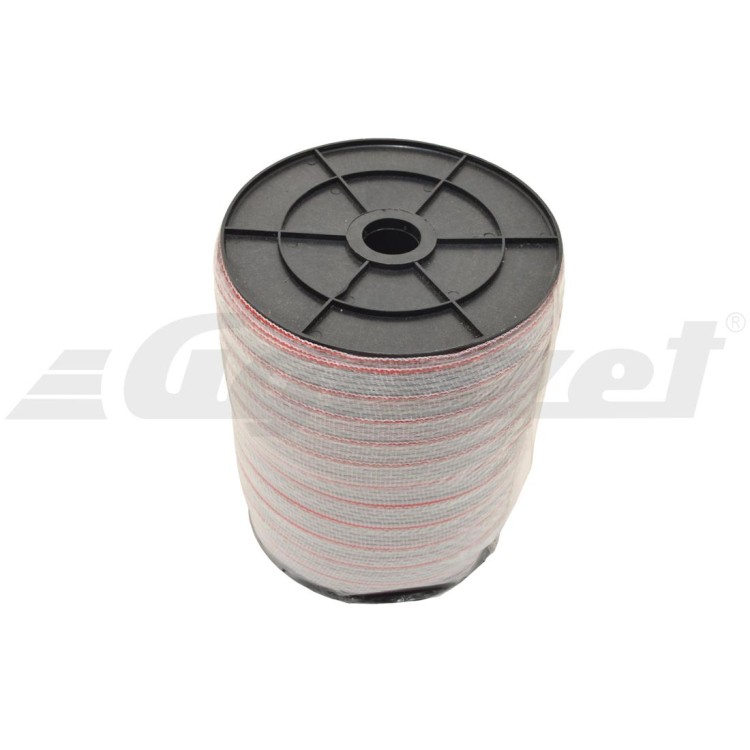 Polyetylenová páska pro elektrické ohradníky TopLine Plus 20 mm červená