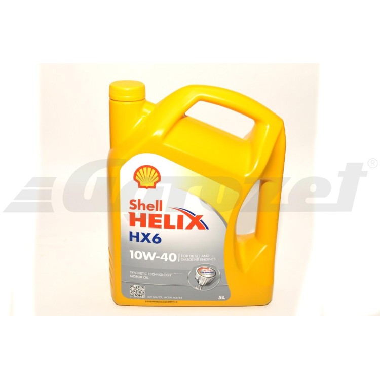 Olej SHELL Helix HX6  10W-40 5L
