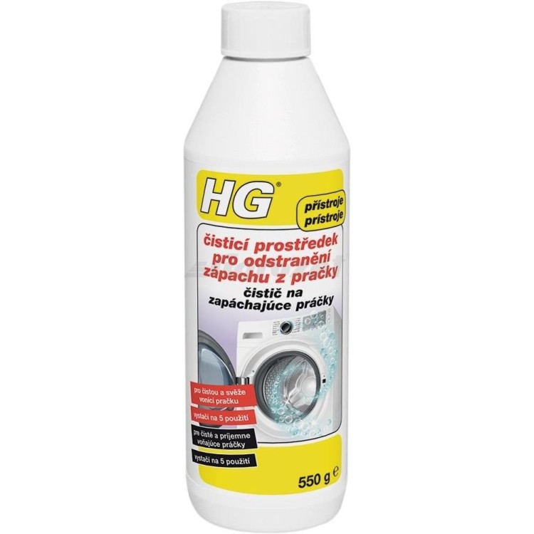 HG čistič a odstraňovač zápachu z pračky 550 g