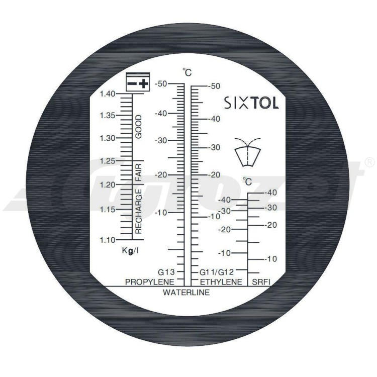 SIXTOL SX3001 Refraktometr na měření provozních kapalin automobilu